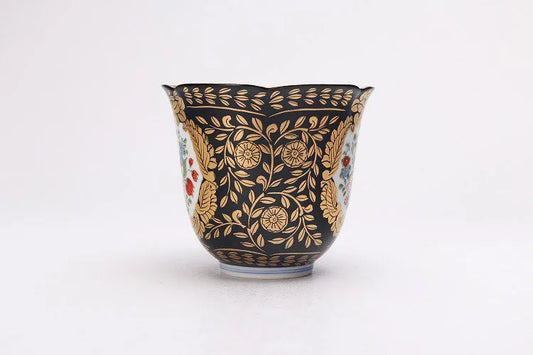 ARITA WARE KIN'EN-KURO VERSAILLESMORNING MUG/ KOURAKU KILN