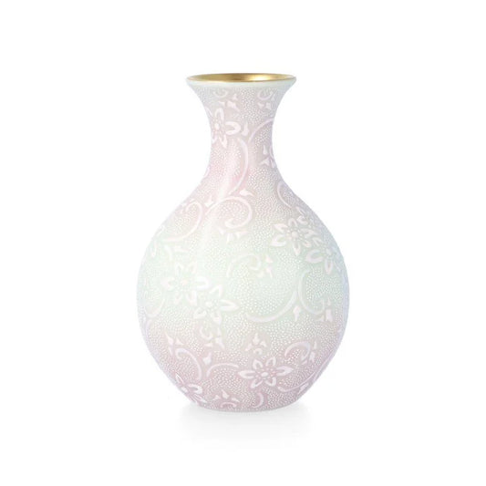 KUTANI WARE VASE (HAKUSAITESSENHAKUBUNSHIROCHIBU) /KINGYOKU NAKADA