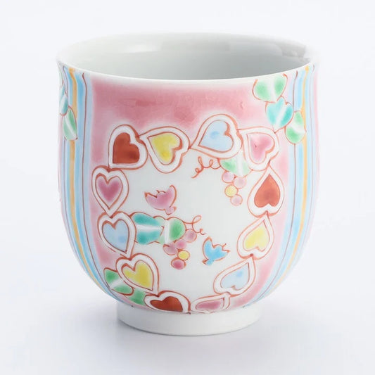 KUTANI WARE YUNOMI HEARTPIA / GINSYUU KILN
