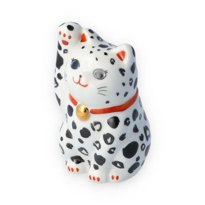 KUTANI WARE LUCKY CAT(MANEKI NEKO) LEOPARD