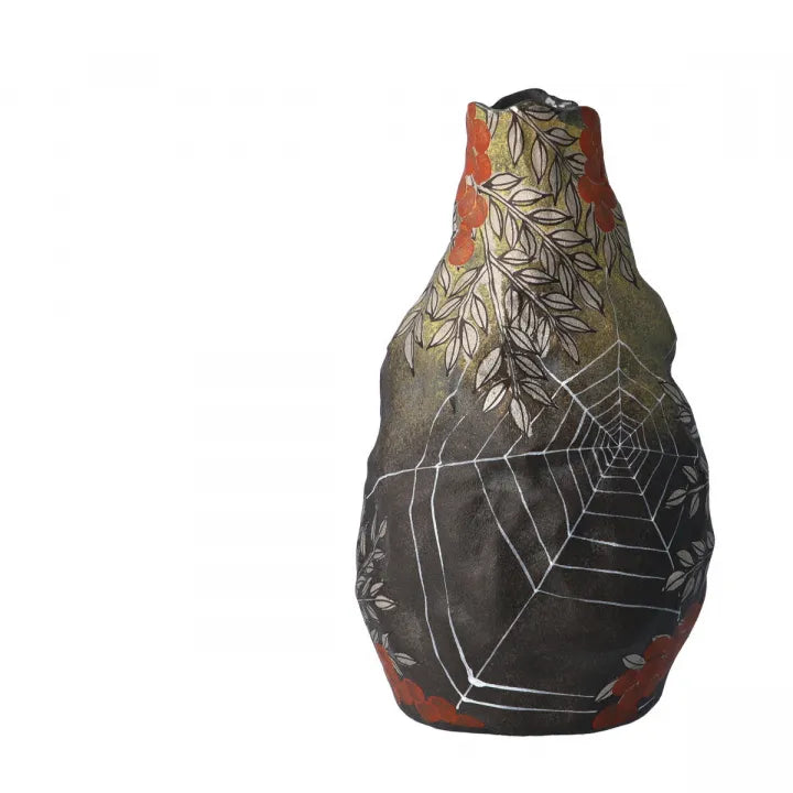JAPANESE FLOWER VASE NANTEN DESIGN KUTANI /SAORI YAMAURA