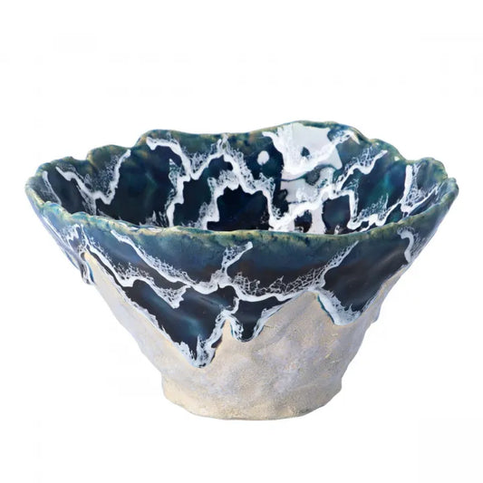 MATCHA BOWL CHAWAN KUTANI SAZAMEKU/SAORI YAMAURA