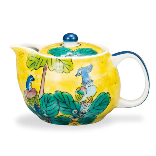 KUTANI WARE TEAPOT – YOSHIDAYA STYLE