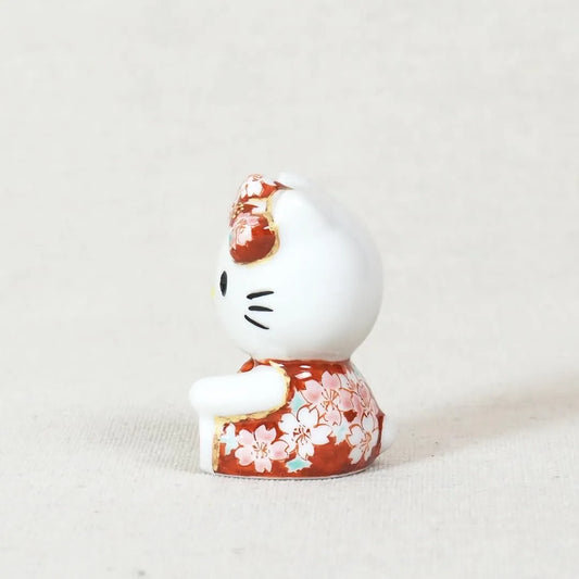 KUTANI WARE HELLO KITTY FIGURE / IKUMI SAWADA