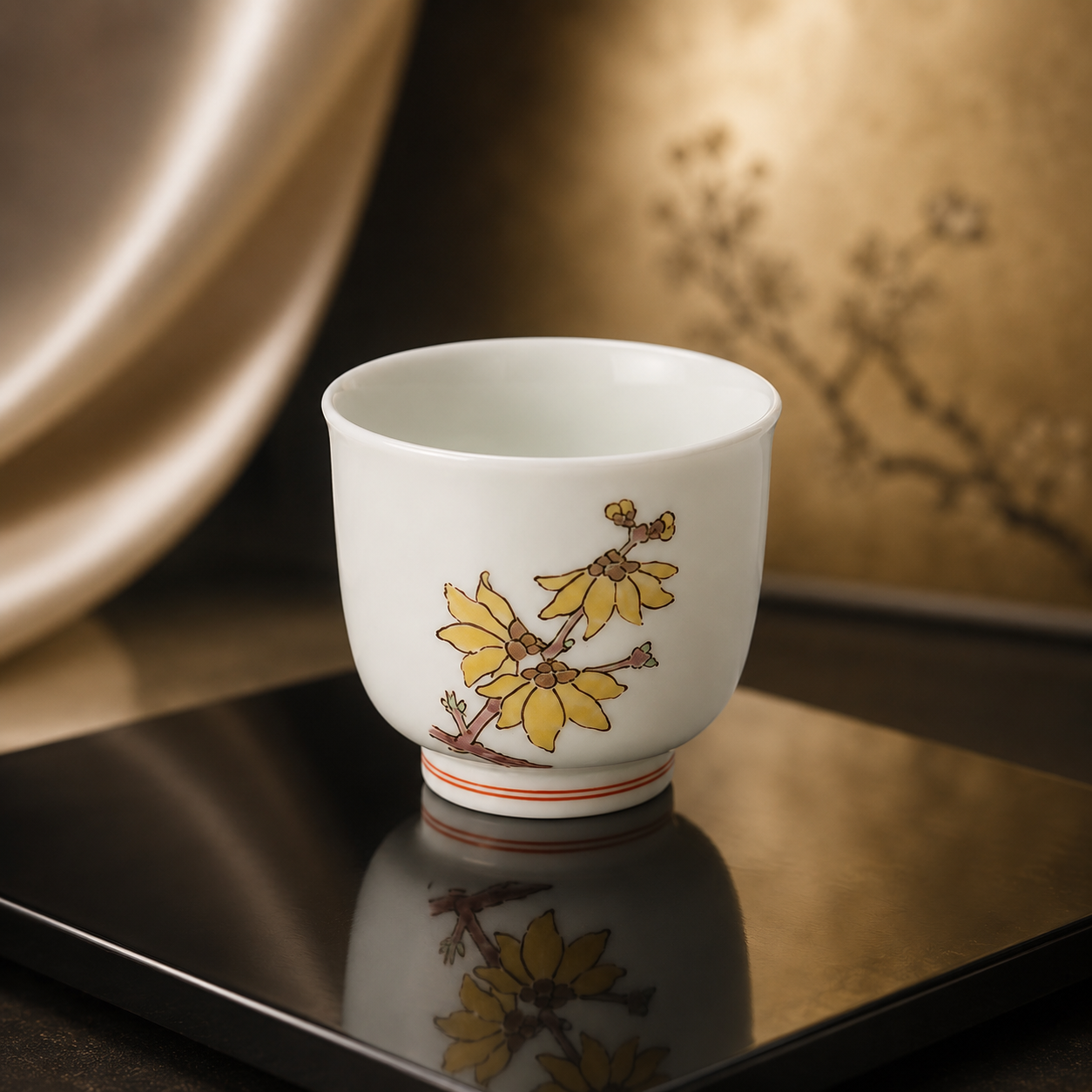 ARITA WARE NIGOSHIDE KARAUME-MON GUINOMI / SAKAIDA KAKIEMON 15TH GENERATION