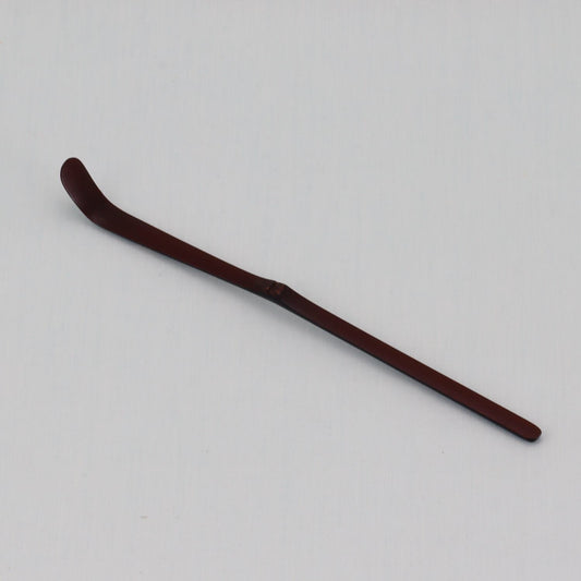 WAJIMA LACQUERWARE CHASHAKU RYŪSUI MAKIE DESIGN, TRADITIONAL JAPANESE TEA CEREMONY SPOON