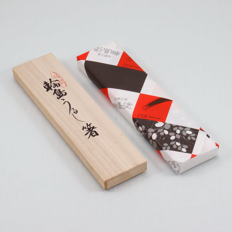 WAJIMA LACQUER CHOPSTICKS PAIR ROKUHYOTAN