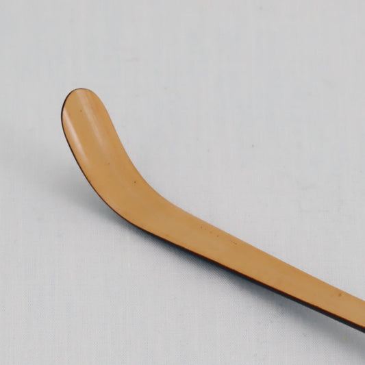 WAJIMA LACQUERWARE CHASHAKU SHIROCHIKU MUJI DESIGN, TRADITIONAL JAPANESE TEA CEREMONY SPOON