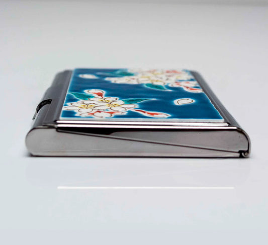 KUTANI JAPANESE CARD CASE SAKURA /SEIKOU KLIN