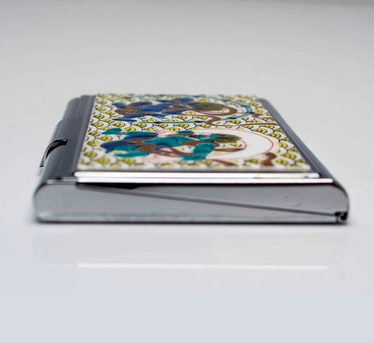 KUTANI JAPANESE CARD CASE WIND GOD AND THUNDER GOD /SEIKOU KLIN