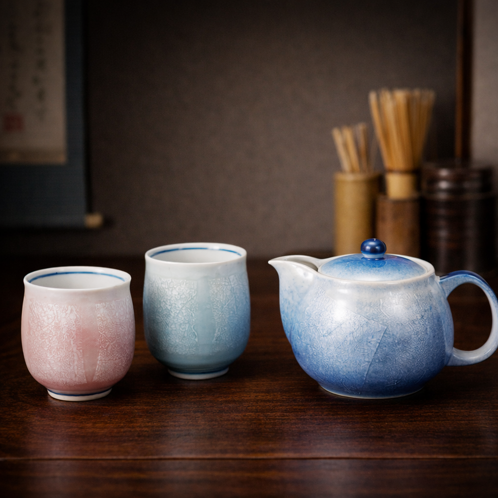 KUTANI WARE RELAXATION TEA SET