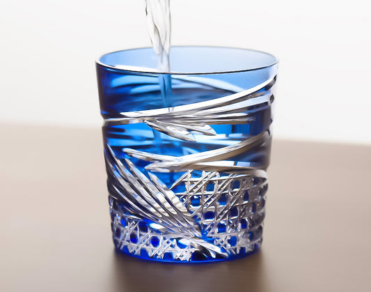 Whiskey Glass, Edo Kiriko “Mai”