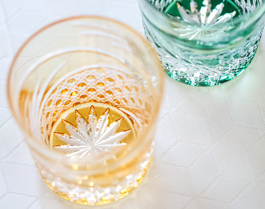 Whiskey Glass, Edo Kiriko “Mai”