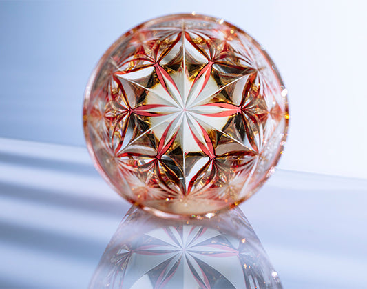 WHISKEY GLASS, EDO KIRIKO KASANEIROME “KIRARA”