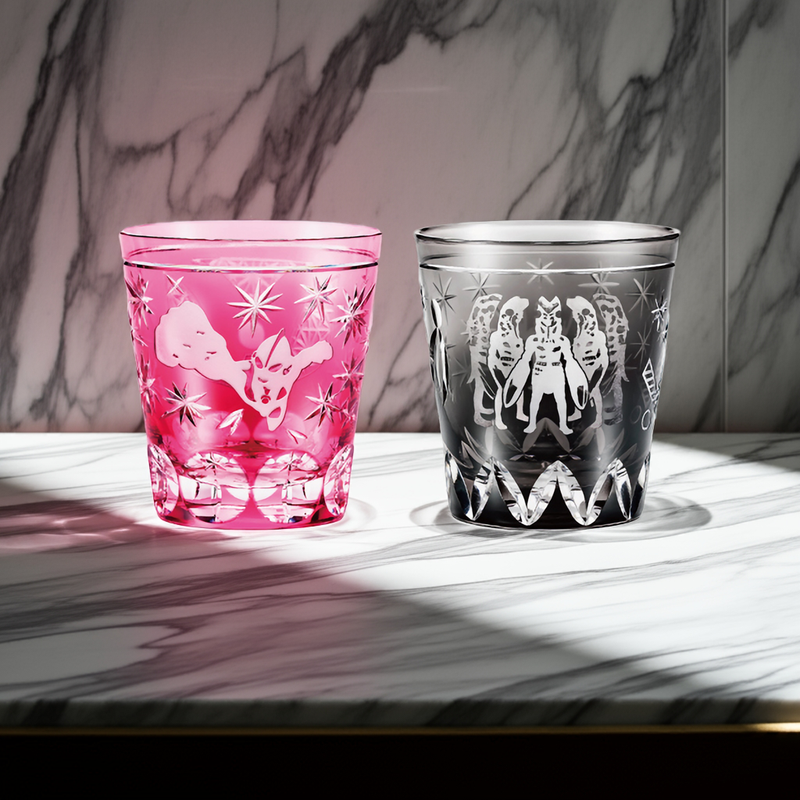 ULTRAMAN EDO KIRIKO GLASS