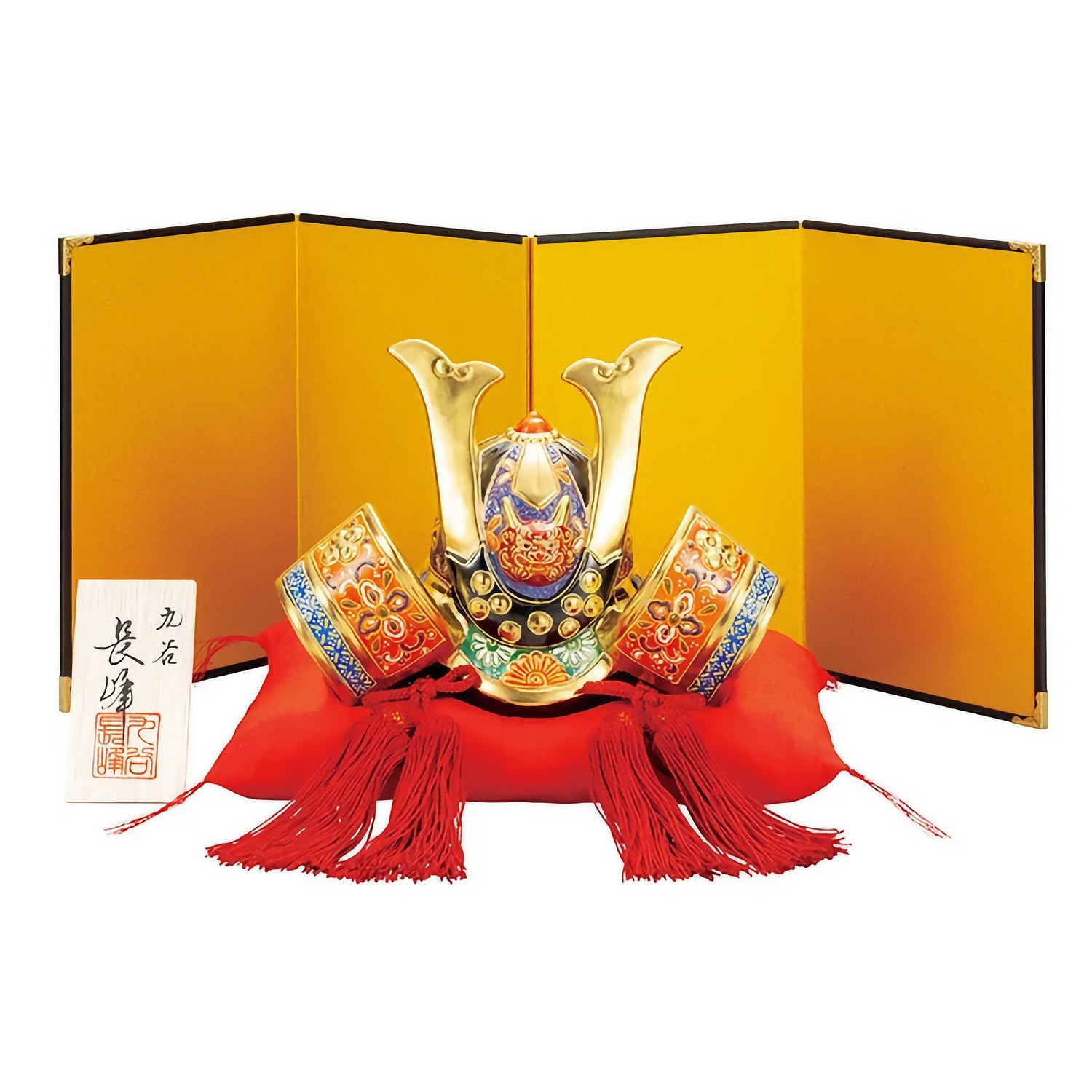 KUTANI JAPANESE KABUTO KIN-AKAMORI