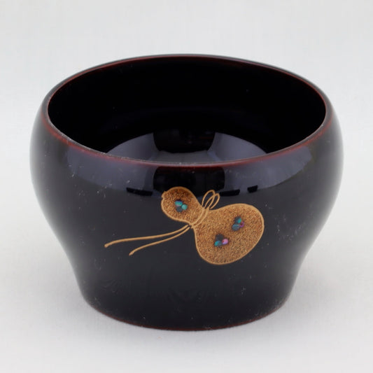 WAJIMA LACQUERWARE GUINOMI TAME-NURI HYŌTAN MAKI-E