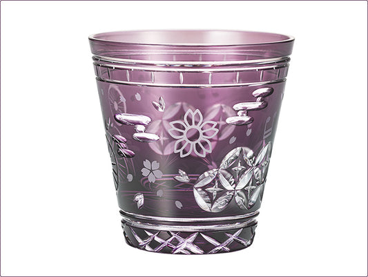 HATSUNE MIKU EDO KIRIKO GLASS – SENBONZAKURA LIMITED EDITION JAPANESE CUT GLASS