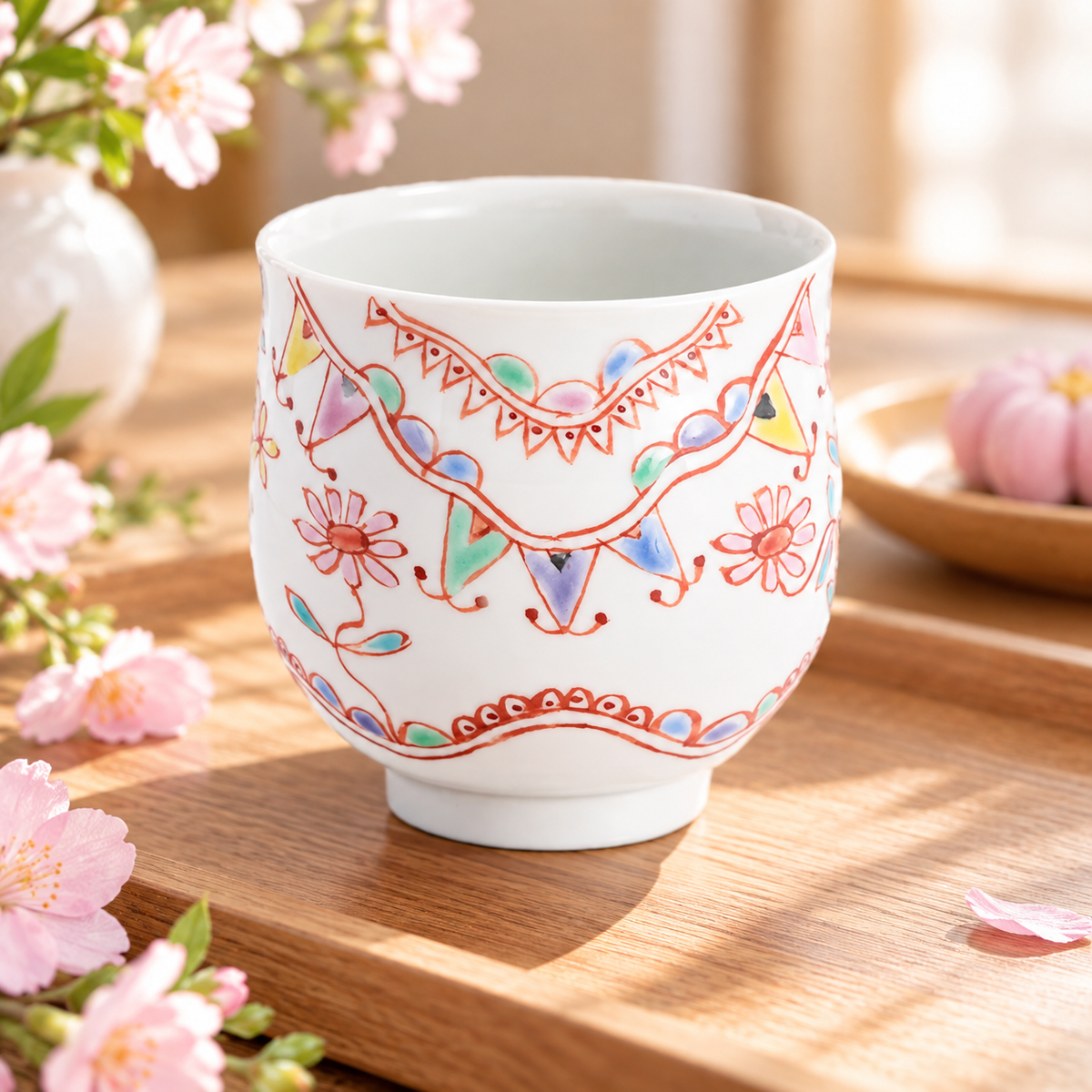 KUTANI WARE YUNOMI MOÉ / GINSYUU KILN