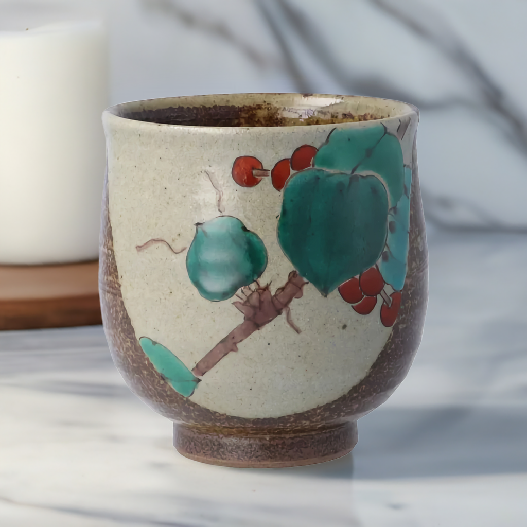 KUTANI WARE YUNOMI YAMABIRAKI /TAISHI KLIN
