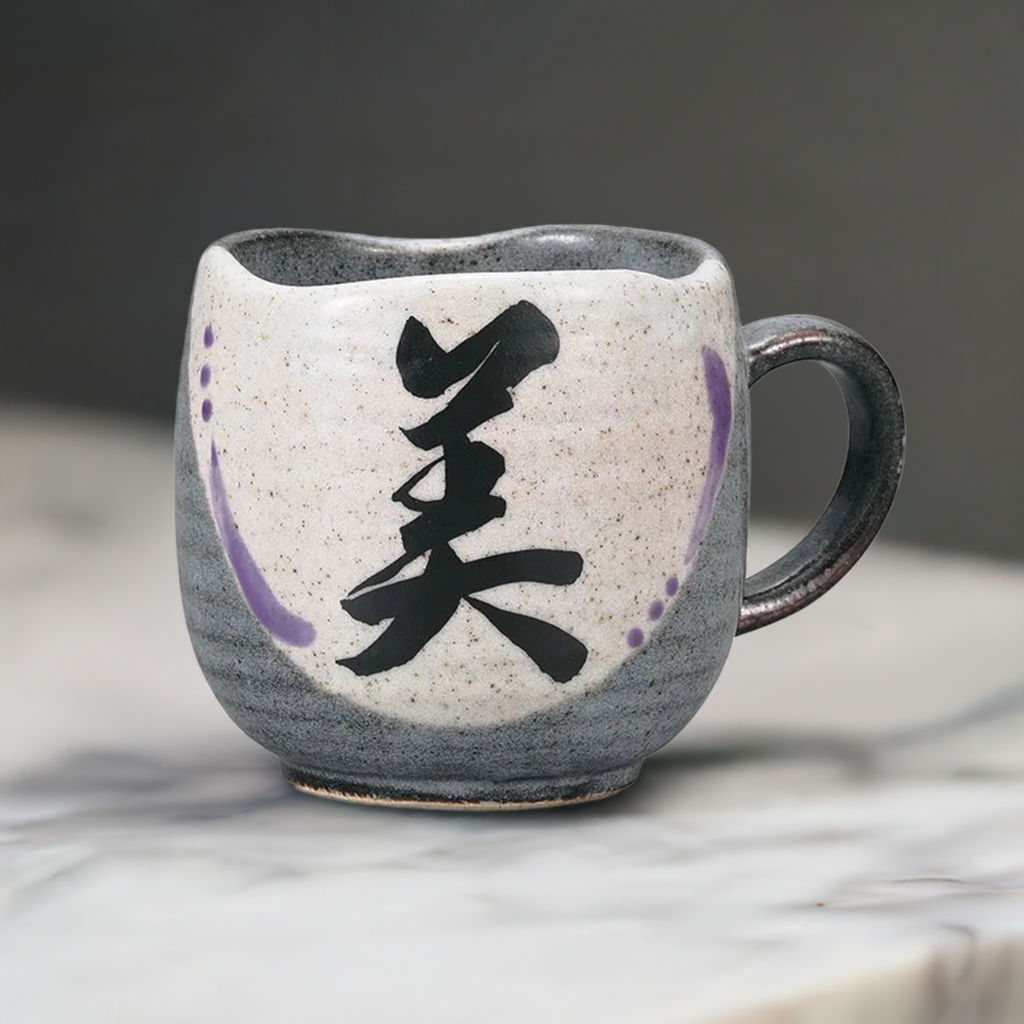 KUTANI JAPANESE MUG CUP (美)BEAUTIFUL