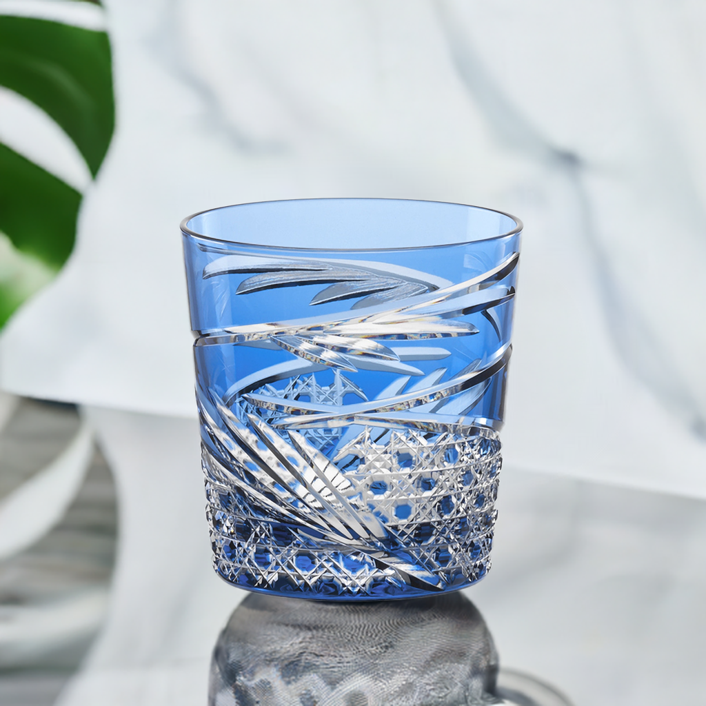 Whiskey Glass, Edo Kiriko “Mai”