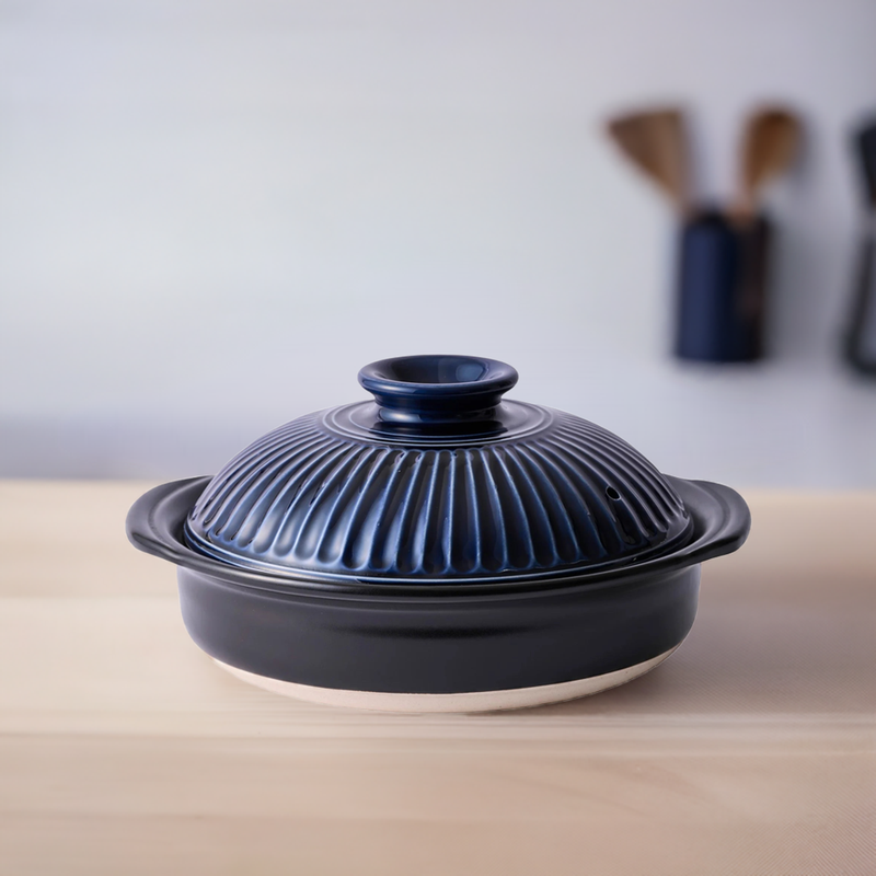 GINPO KIKKA DONABE (JAPANESE CLAY POT) – SIZE 9