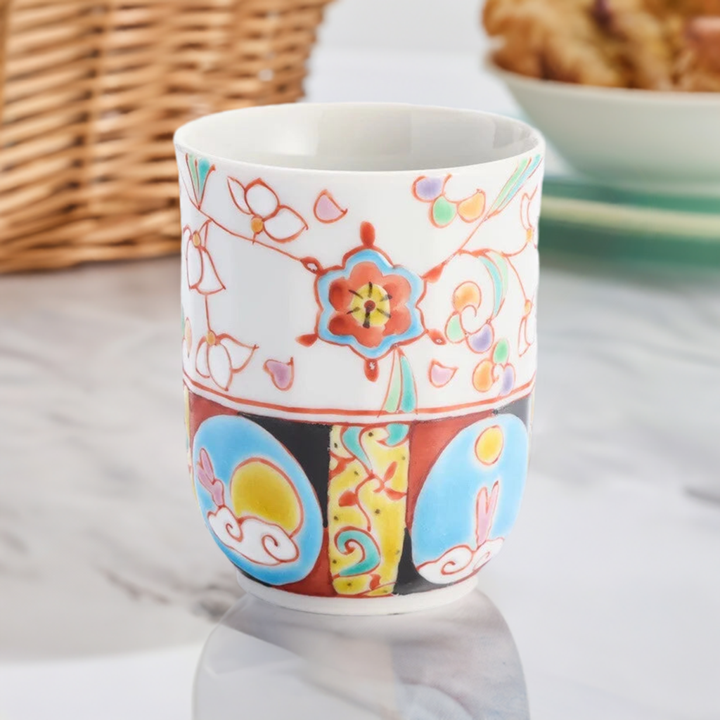 KUTANI WARE YUNOMI KAGETSUYA / GINSYUU KILN