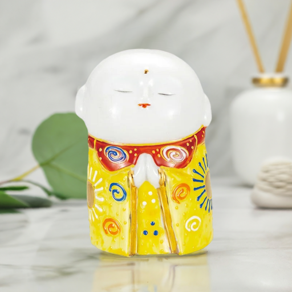 KUTANI WARE FUKUCHIZŌ YELLOW MORI