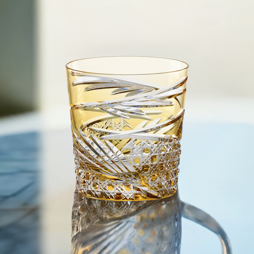 Whiskey Glass, Edo Kiriko “Mai”