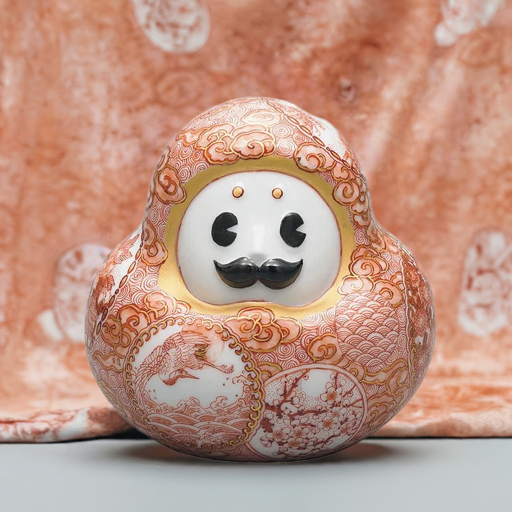 KUTANI WARE HYAKUMANSAN MARUMON CHIRASHI /BUZAN FUKUSHIMA