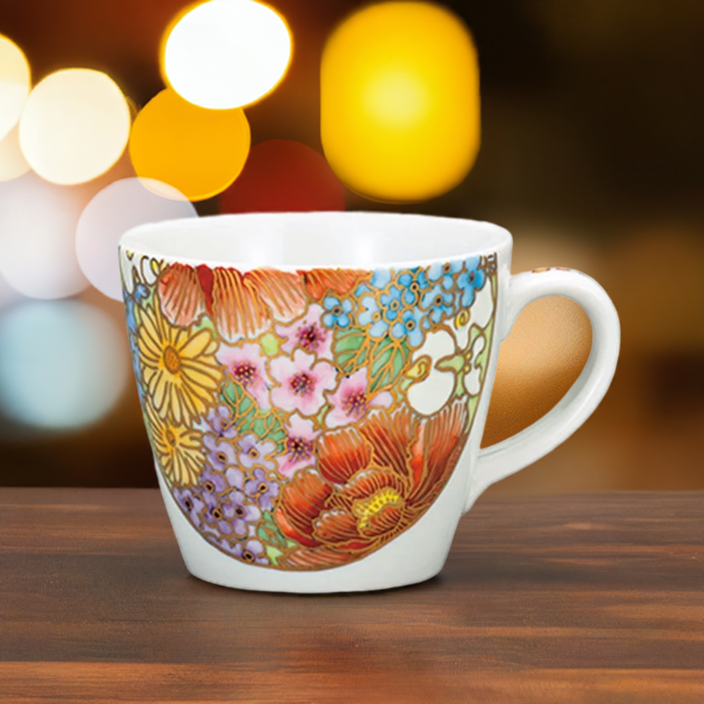 KUTANI JAPANESE MUG CUP MIYAKA / TAISHI KLIN