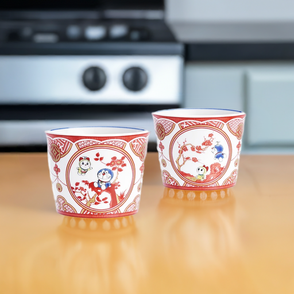 KUTANI WARE DORAEMON IIDAYA STYLE HACHIRODE SOBA CHOKO/SEIKOU KLIN