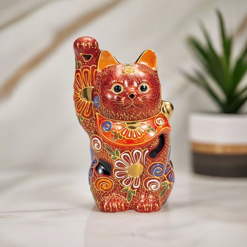 JAPAN KUTANI LUCKY CAT( MANEKI NEKO) MORI