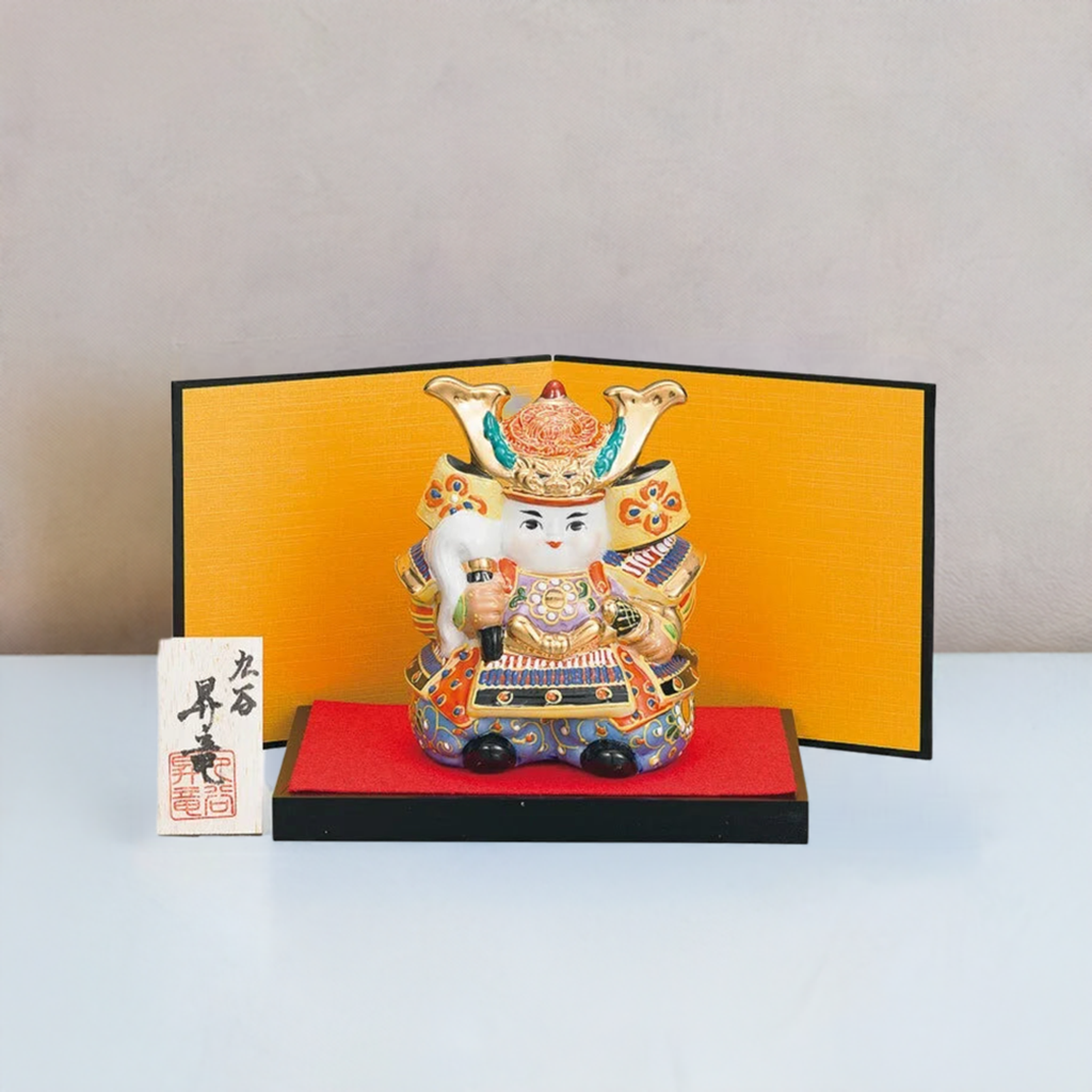 KUTANI WARE MUSHA NINGYO SOROI MORI