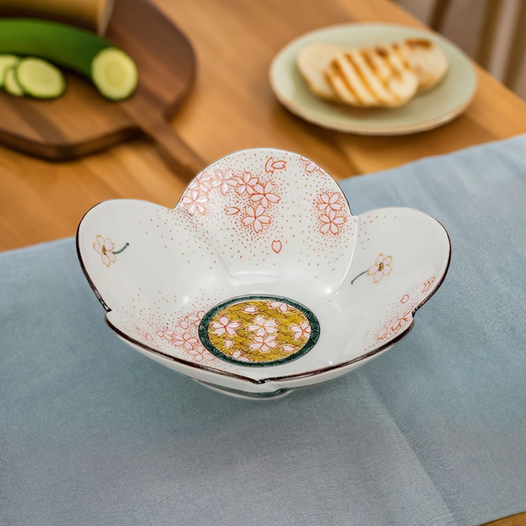 KUTANI WARE BOWL SPRING / AKIRA MIYAMOTO