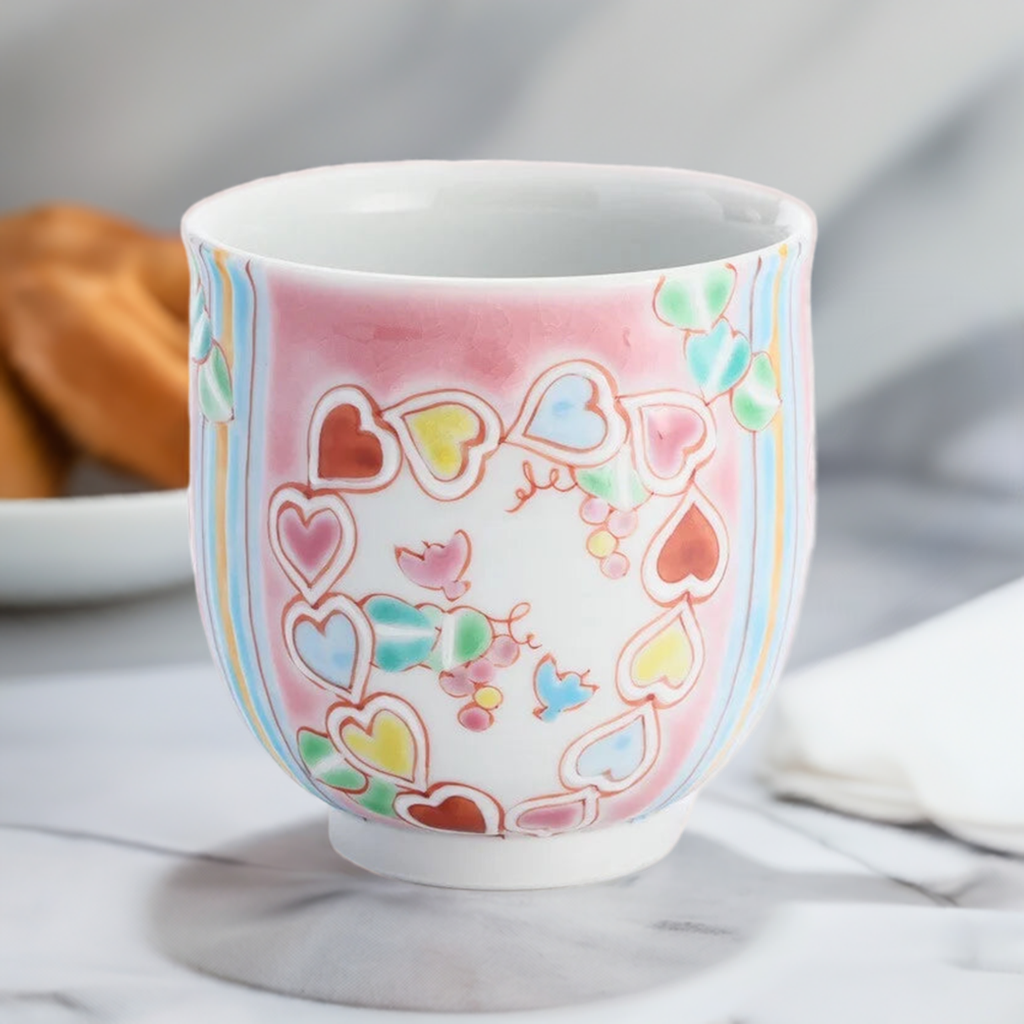 KUTANI WARE YUNOMI HEARTPIA / GINSYUU KILN