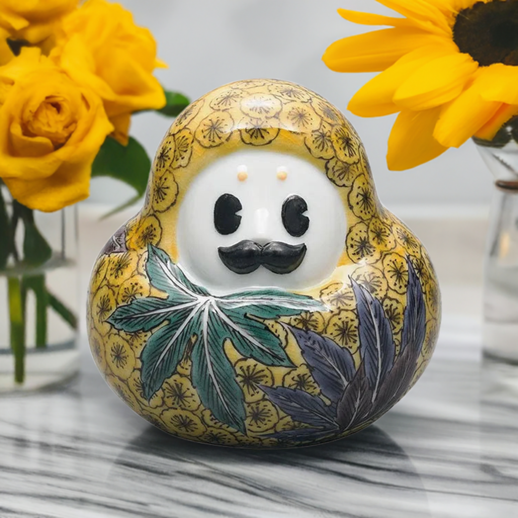 KUTANI WARE HYAKUMANSAN (YOSHIDAYA STYLE) KAZEYASTUDE BY AKIRA MIYAMOTO