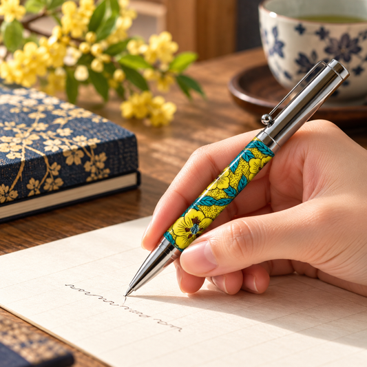 KUTANI WARE BALLPOINT PEN (AOI DESIGN) BP-03 / SEIKOU KLIN
