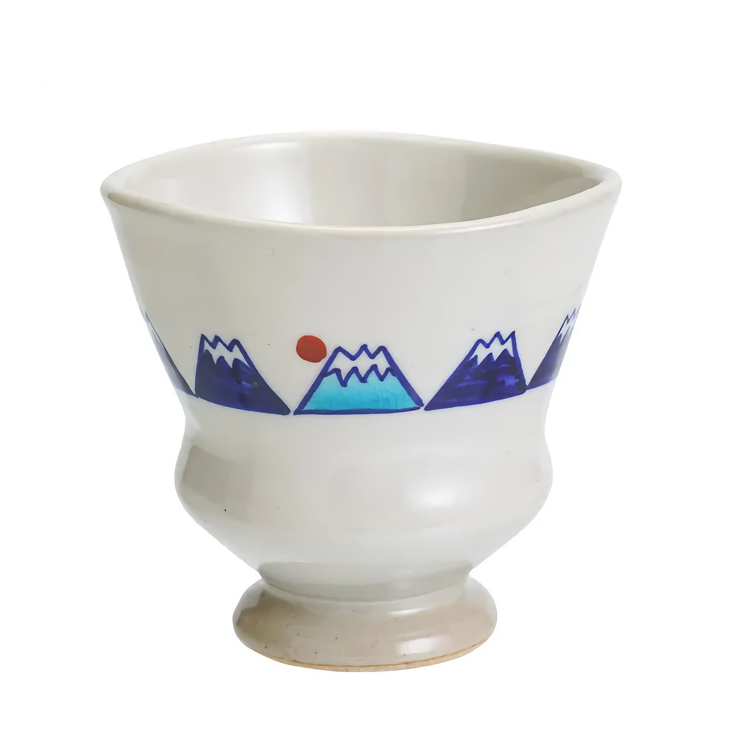 KUTANI JAPANESE YUNOMI MOUNT FUJI/KOKUZOU KLIN