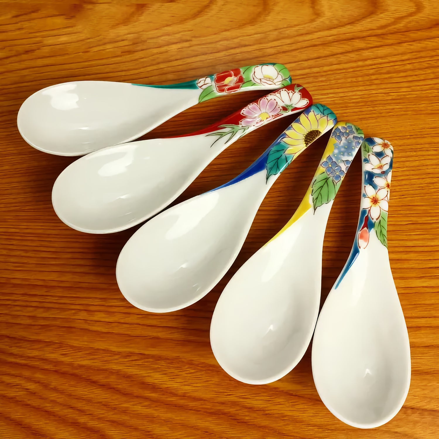 JAPAN KUTANI RENGE SET – FLOWERS OF THE FOUR SEASONS/SEIKOU KLIN