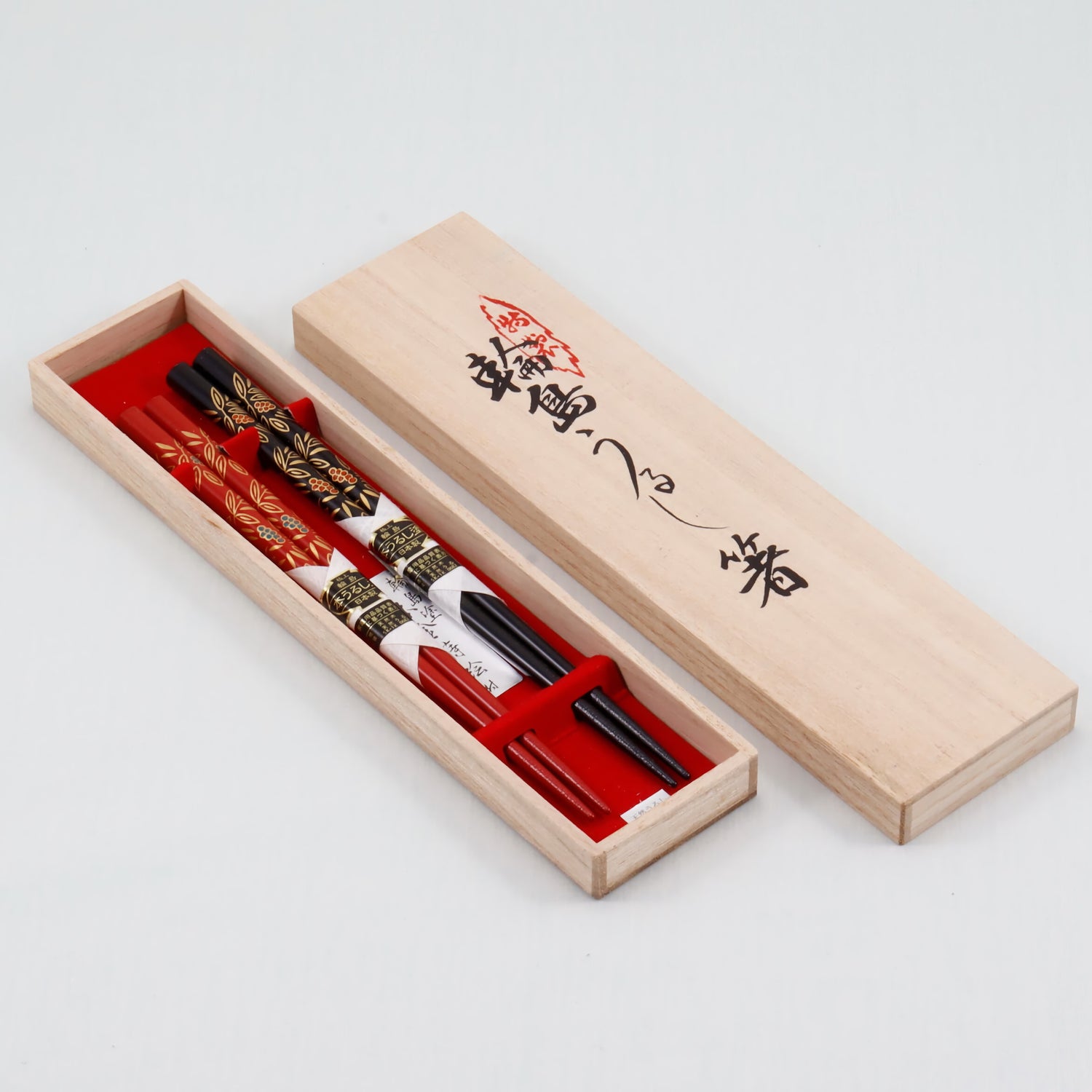 WAJIMA LACQUER CHOPSTICKS PAIR NANTEN