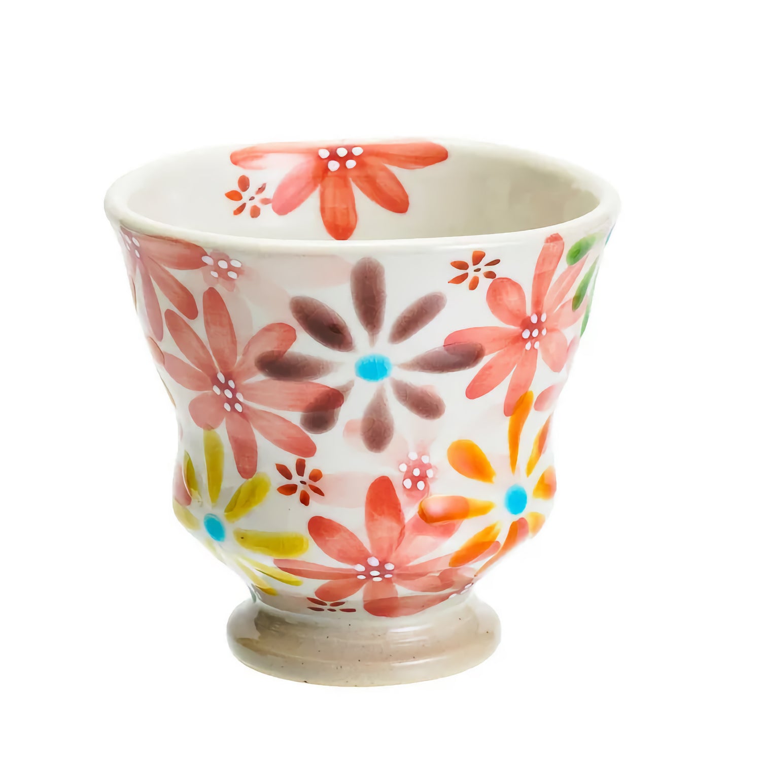 KUTANI JAPANESE YUNOMI HANANO UTAGE - RED/KOKUZOU KLIN