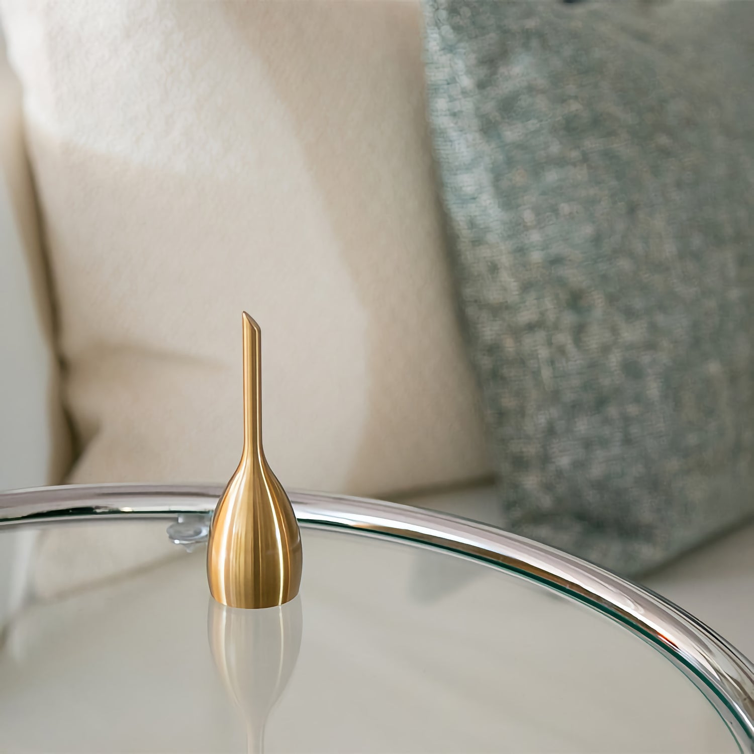 NOUSAKU BELL – SLIM JAPANESE TIN WIND BELL, HANDMADE IN JAPAN