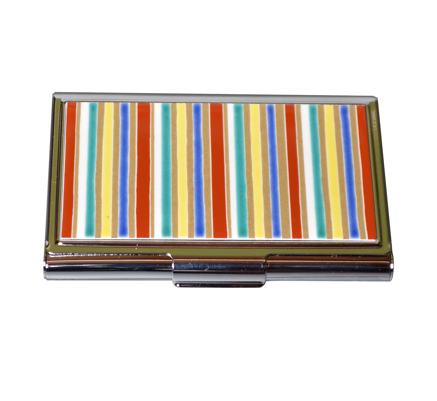 KUTANI JAPANESE CARD CASE VERTICAL STRIPES /SEIKOU KLIN