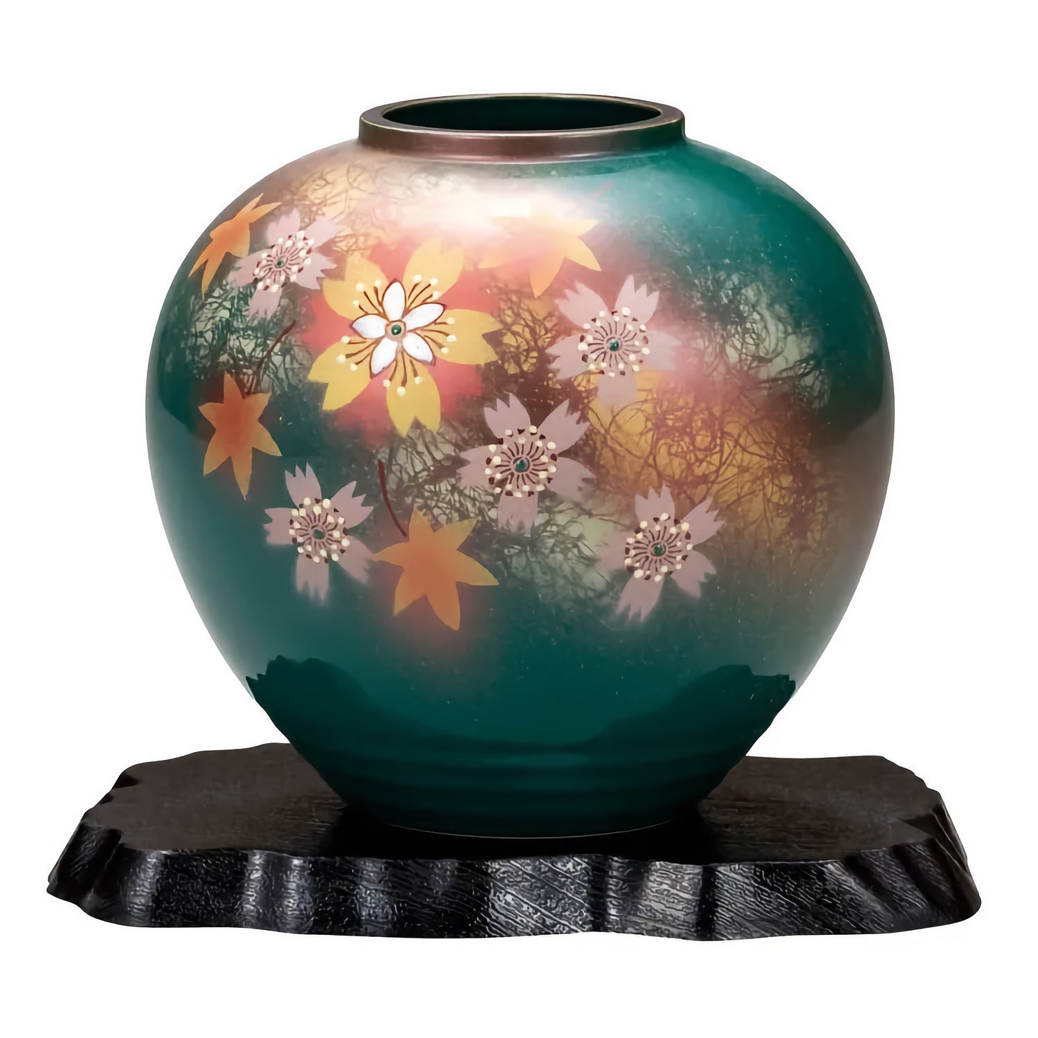 KUTANI JAPANESE FLOWER VASE HANA-MAI