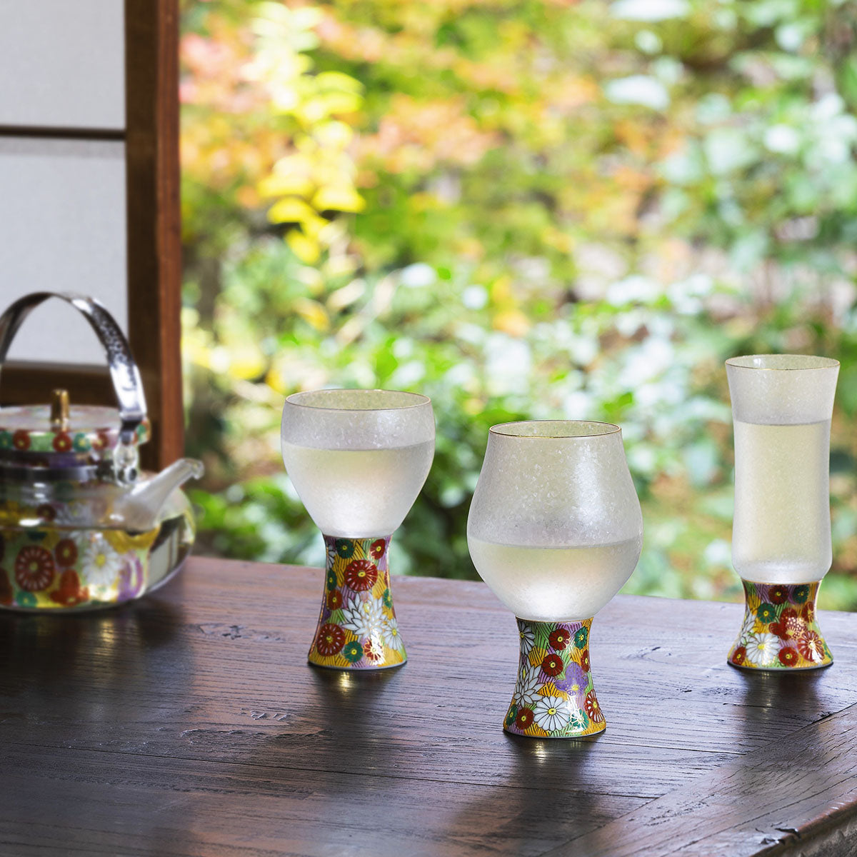 Kutani ware Sake Vessels