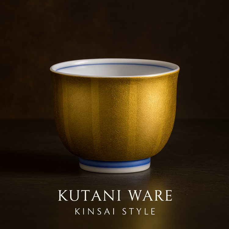 Kutani Ware Kinsai Style