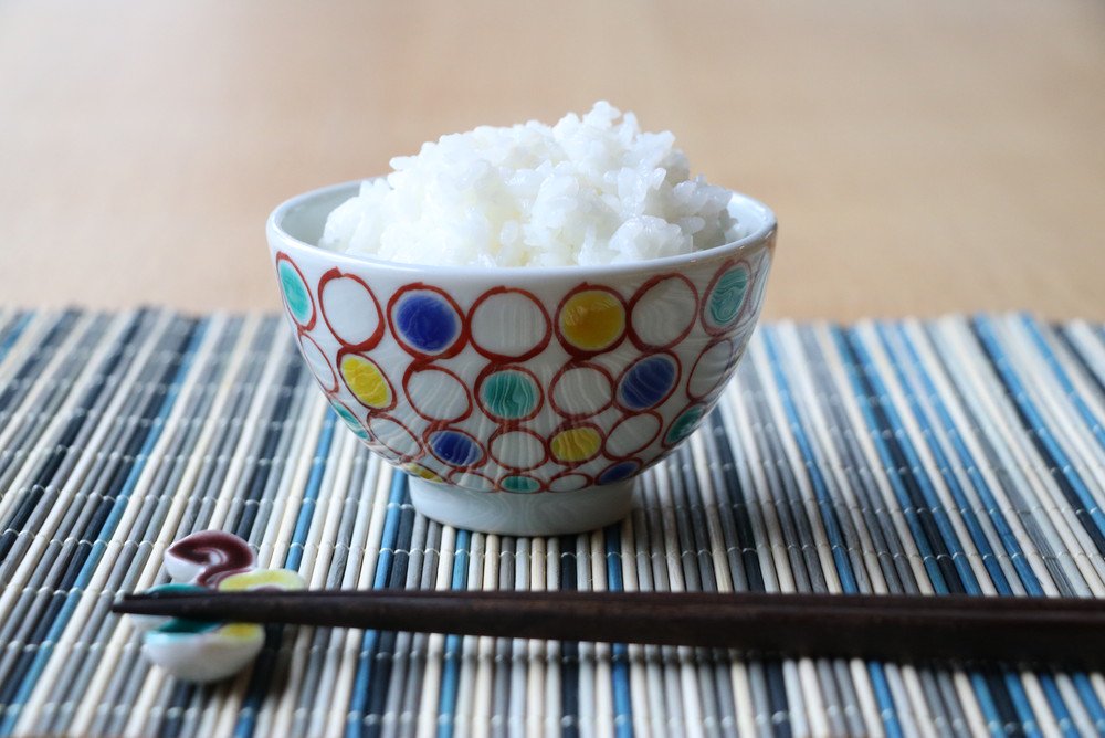 Kutani ware Single Rice Bowl