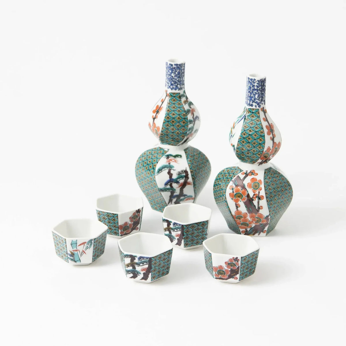 Japanese Sake Bottles (Tokkuri)
